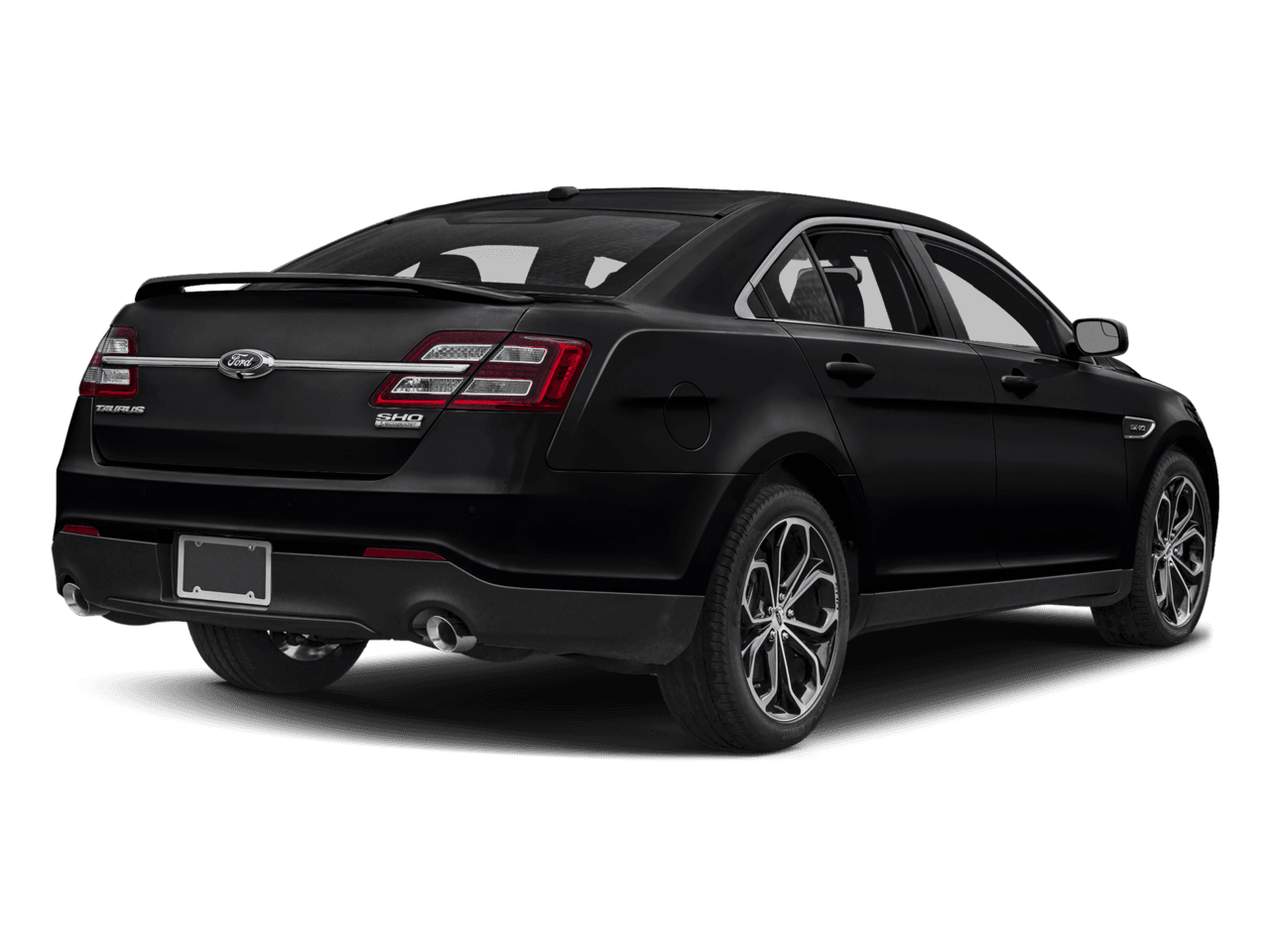 2018 Ford Taurus SHO AWD - Rear 3/4, facing to the right