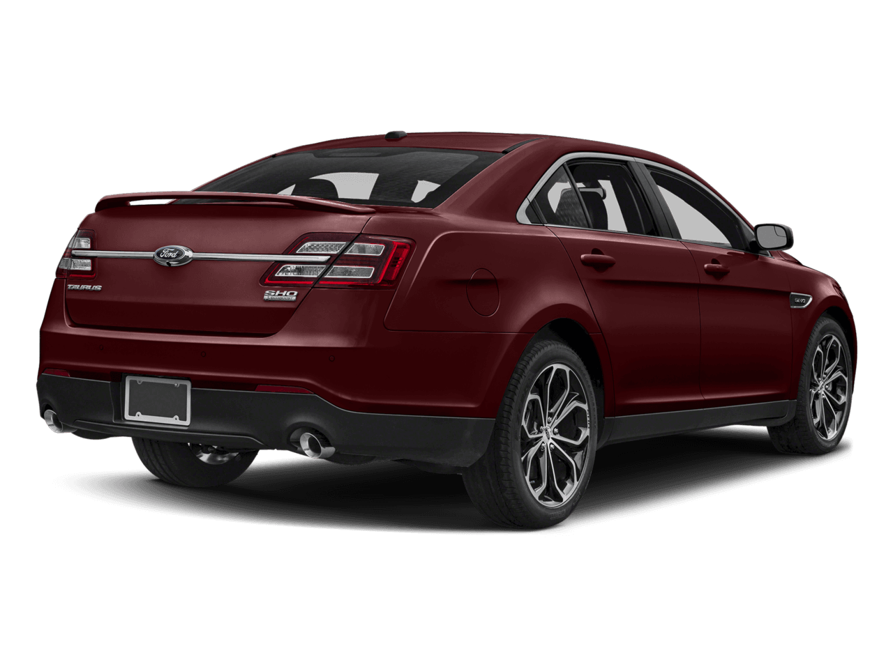 2018 Ford Taurus SHO AWD - Rear 3/4, facing to the right