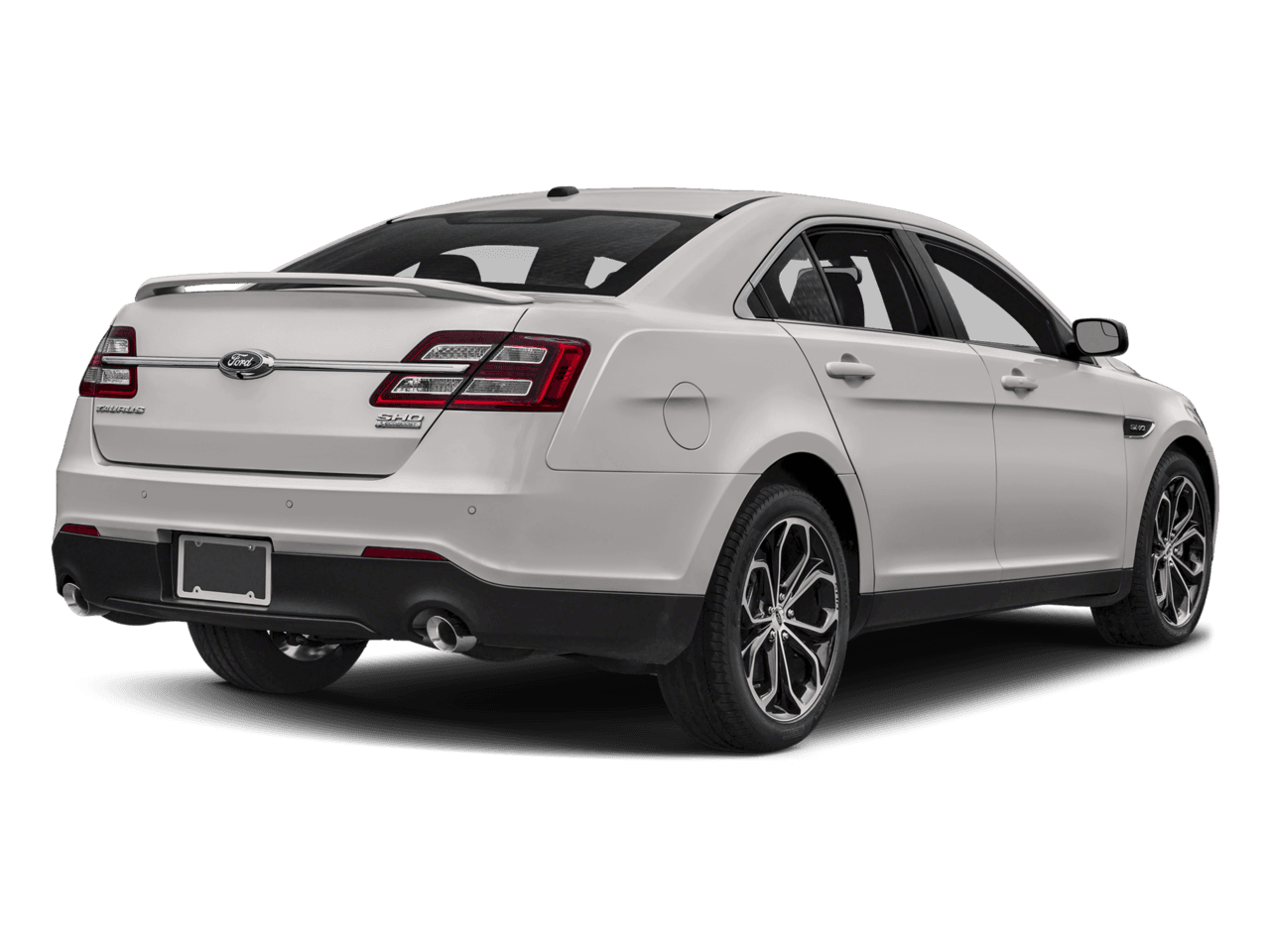 2018 Ford Taurus SHO AWD - Rear 3/4, facing to the right