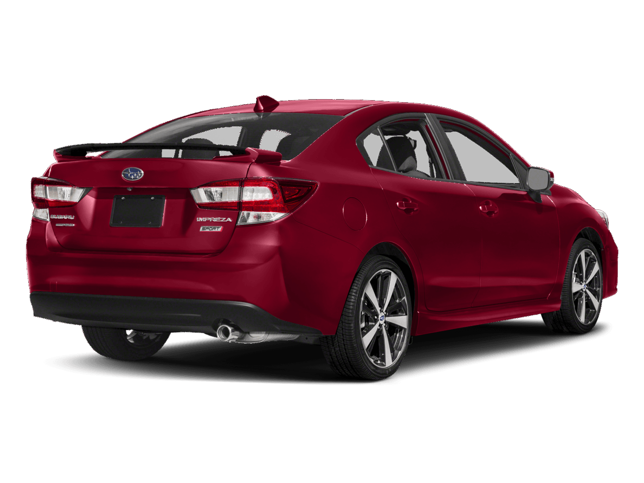 2018 Subaru Impreza Sport - Rear 3/4, facing to the right