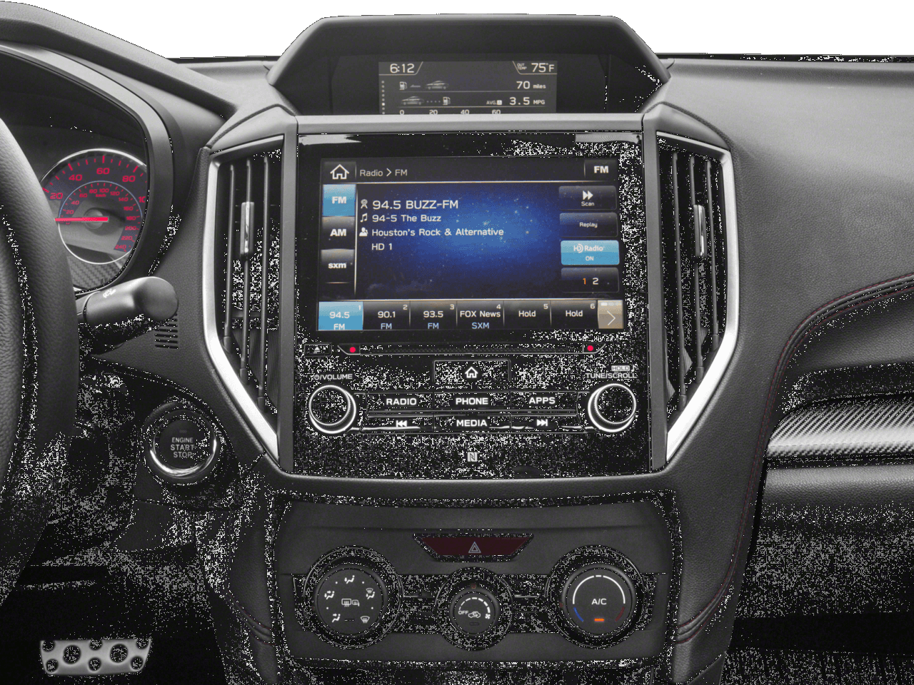 2018 Subaru Impreza Sport - Interior Stereo System