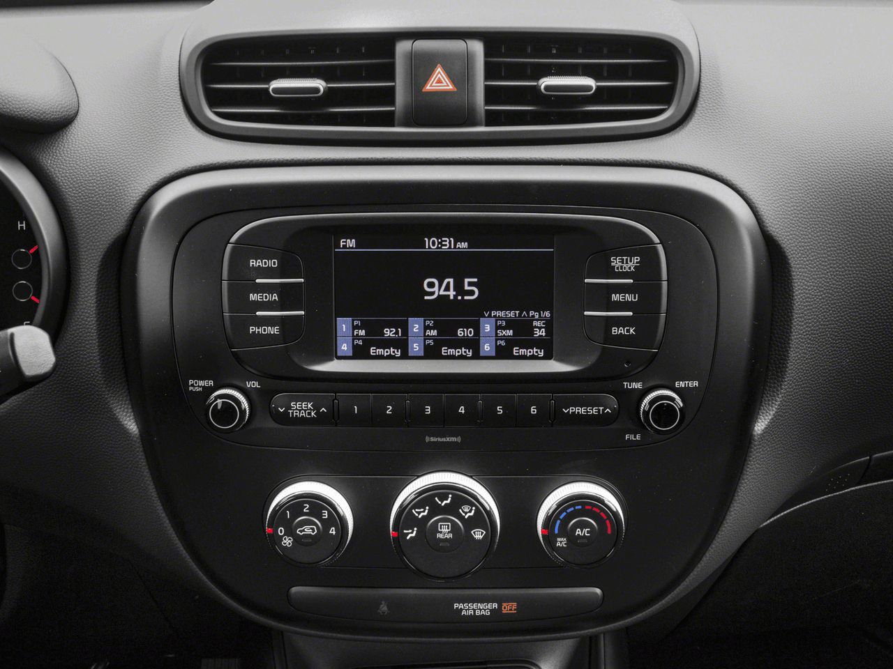 2018 Kia Soul Base - Interior Stereo System