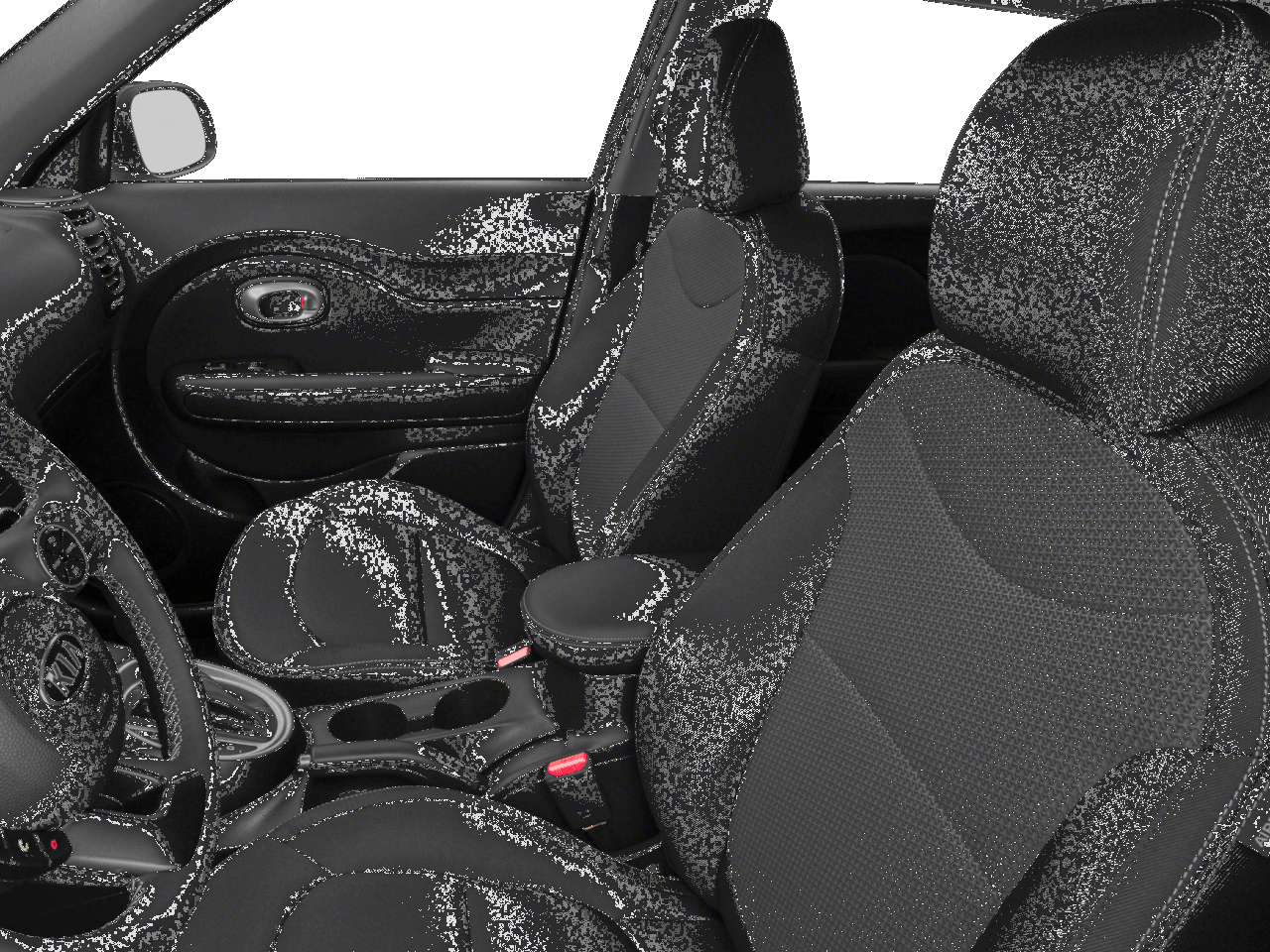 2018 Kia Soul + - Interior Driver's Side with Door Open, Front Seat Feature