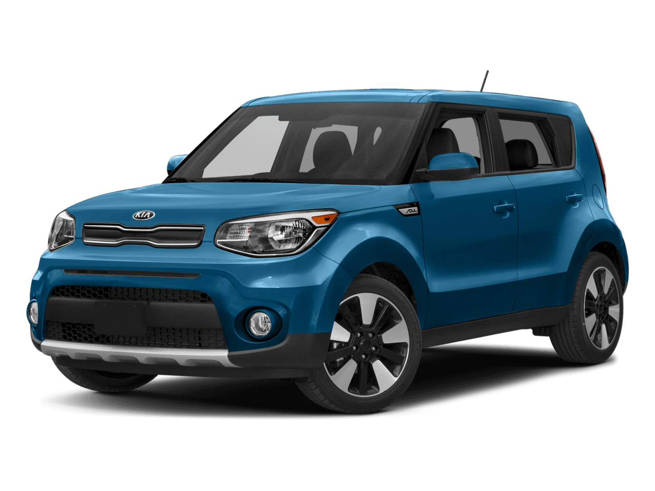 2018 Kia Soul + - Front 3/4, facing to the left