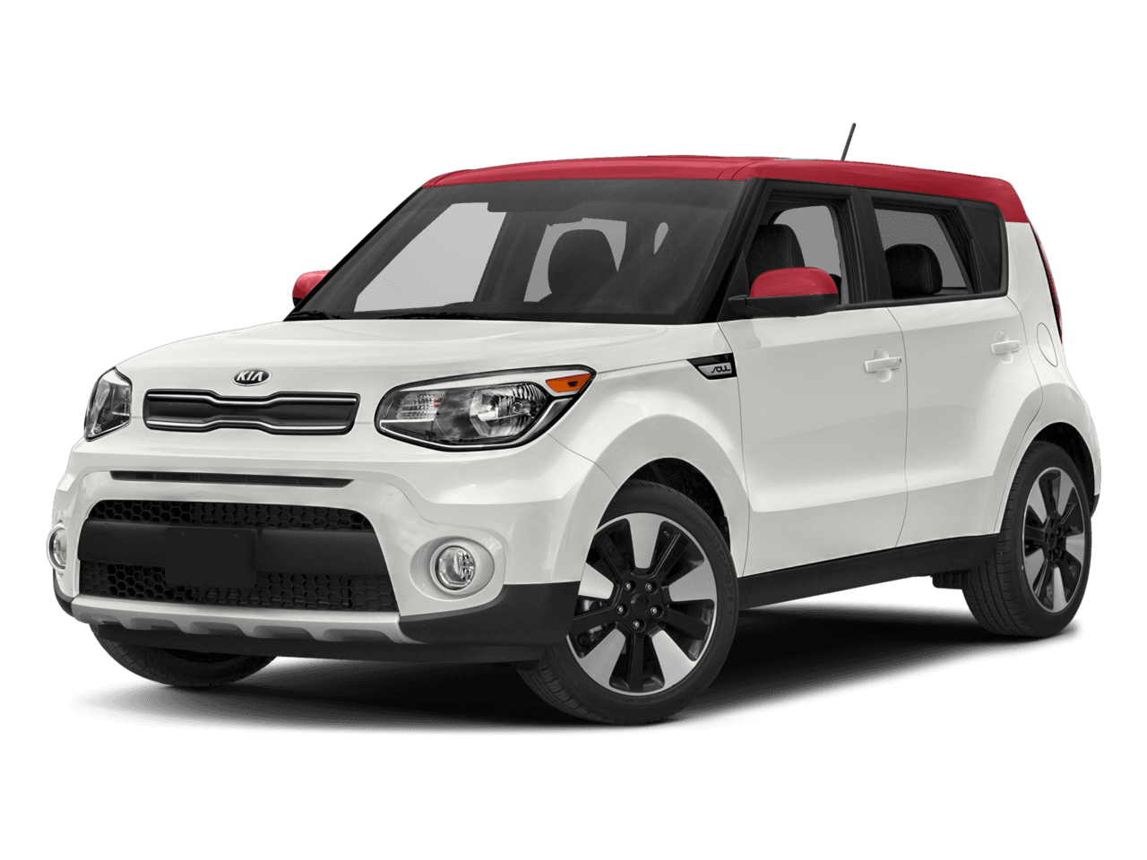 2018 Kia Soul + - Front 3/4, facing to the left