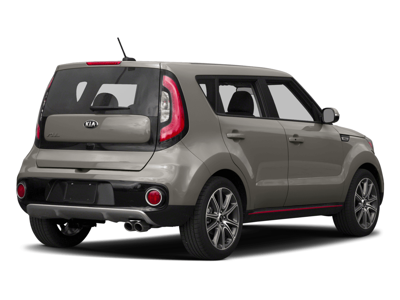 2018 Kia Soul ! - Rear 3/4, facing to the right