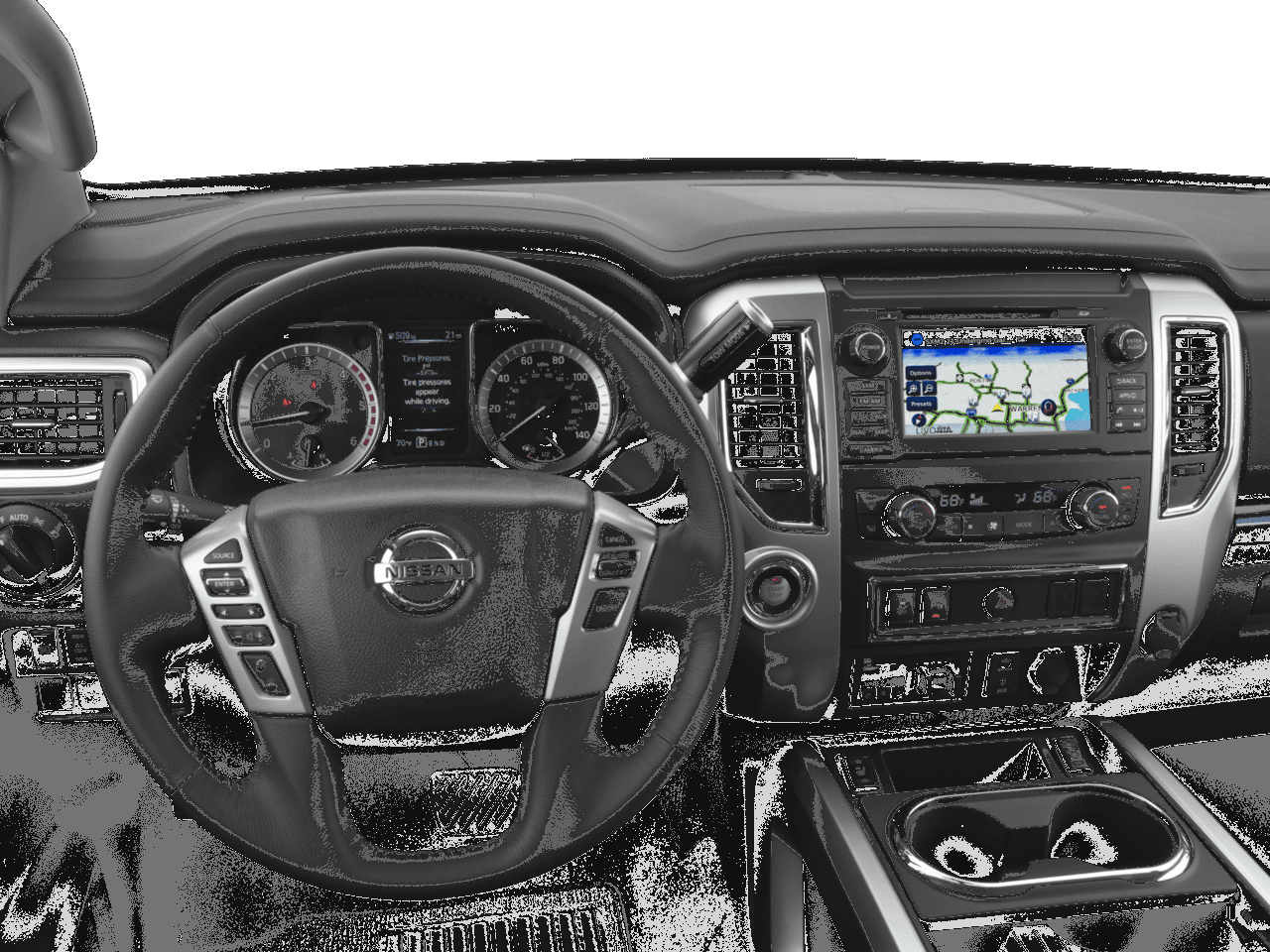 2018 Nissan Titan XD SV - Interior Drivers Dash