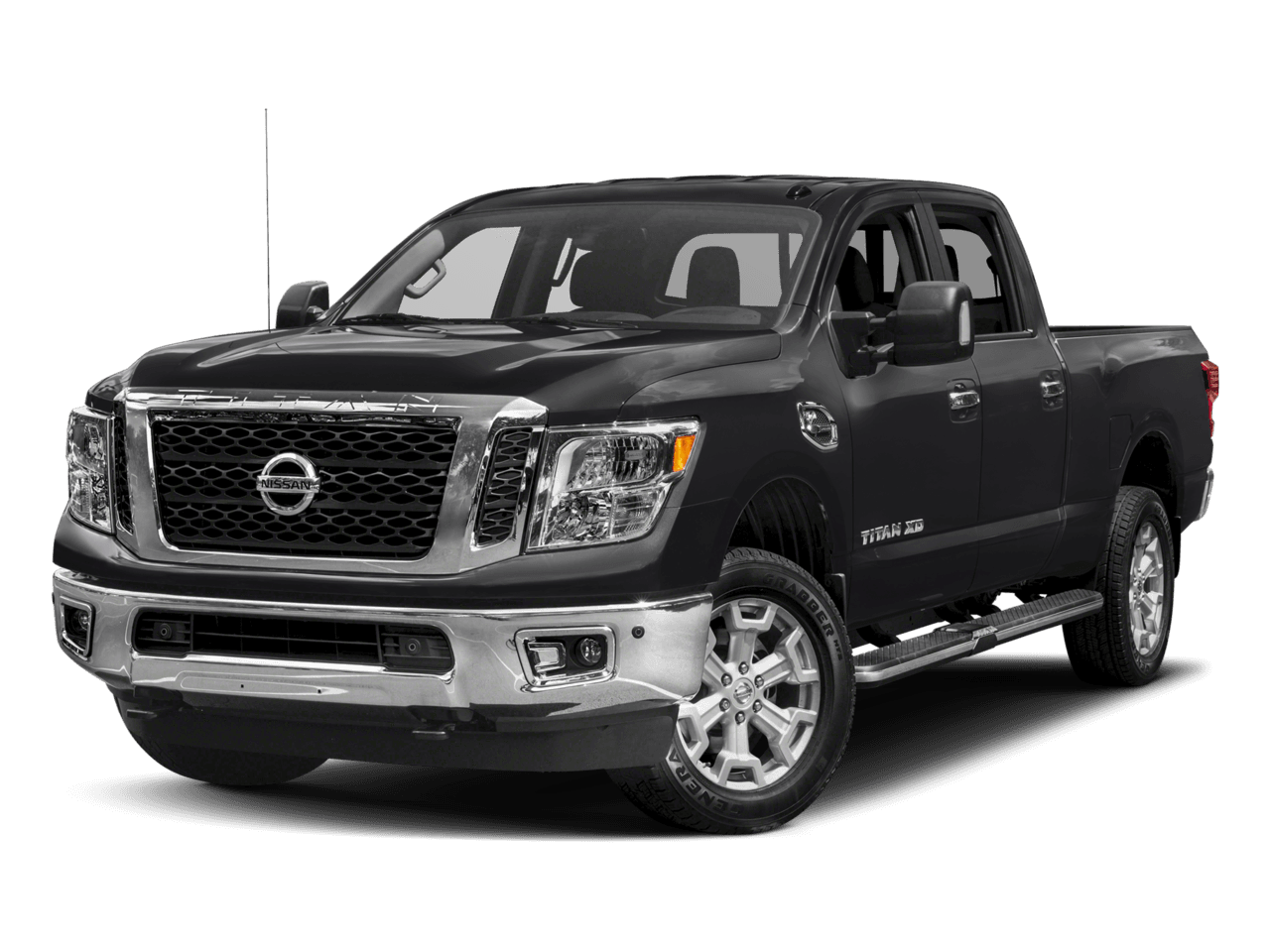 2018 Nissan Titan XD SV - Front 3/4, facing to the left