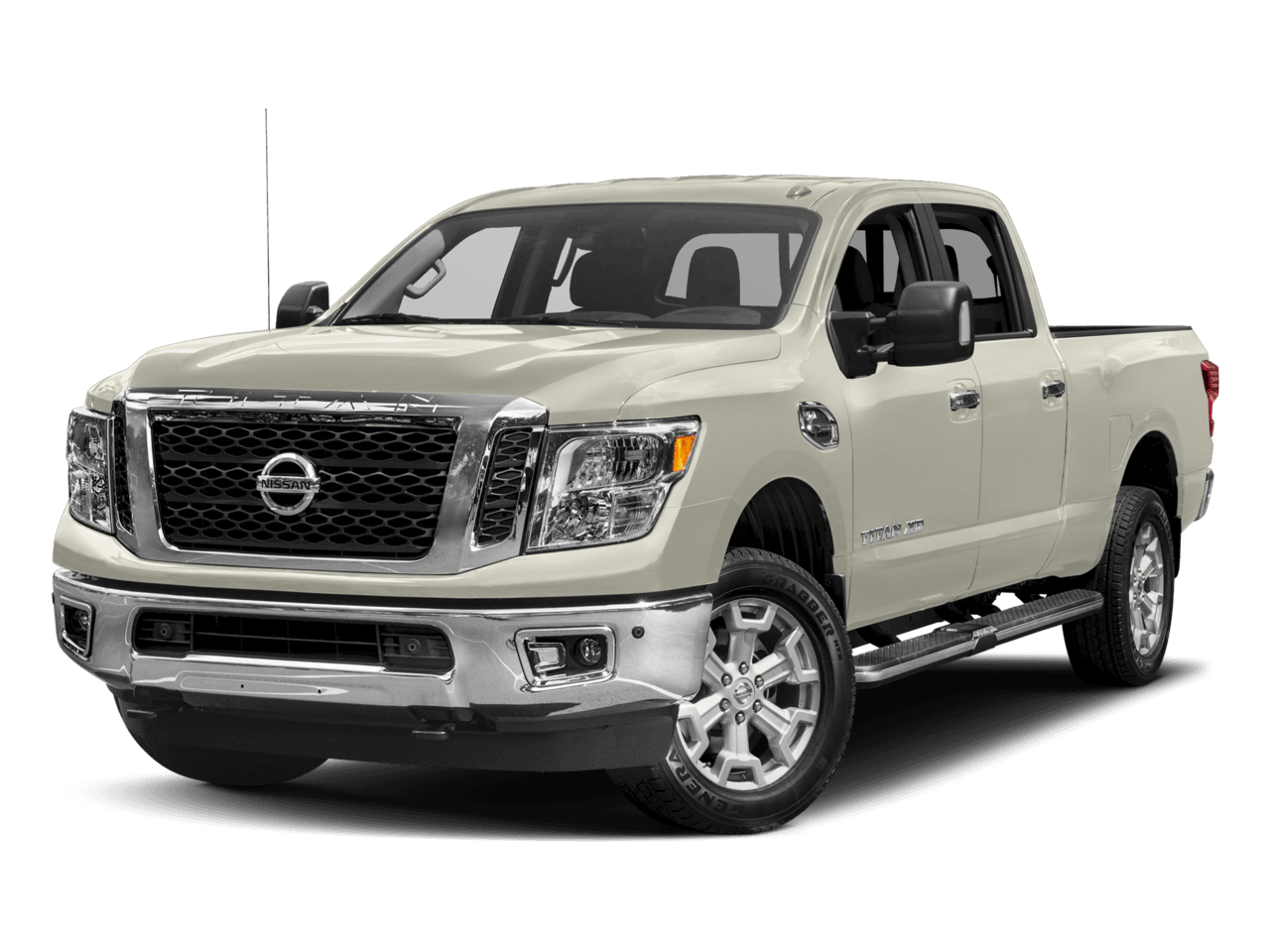 2018 Nissan Titan XD SV - Front 3/4, facing to the left