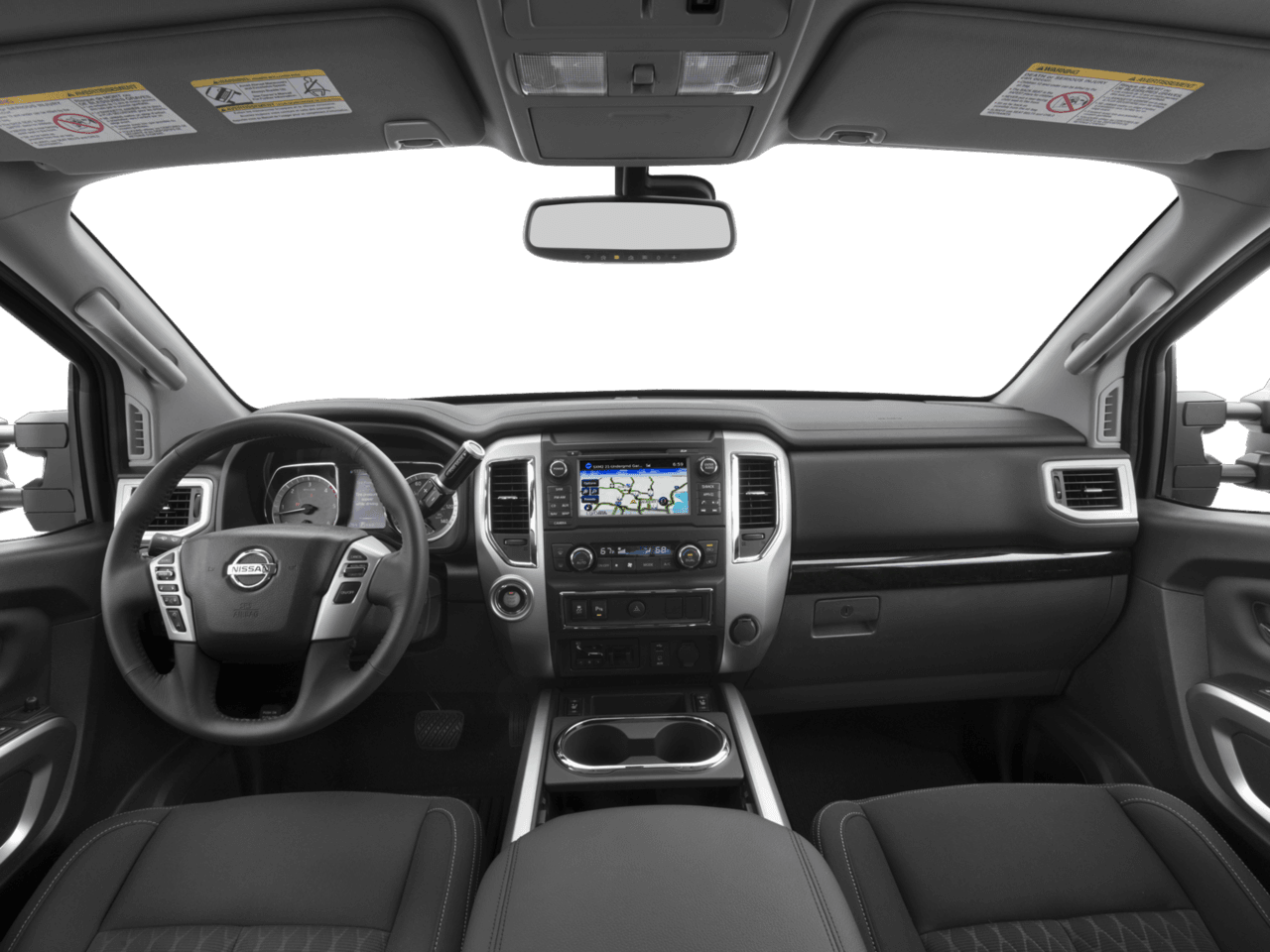2018 Nissan Titan XD SV - Interior Full Dash Basic
