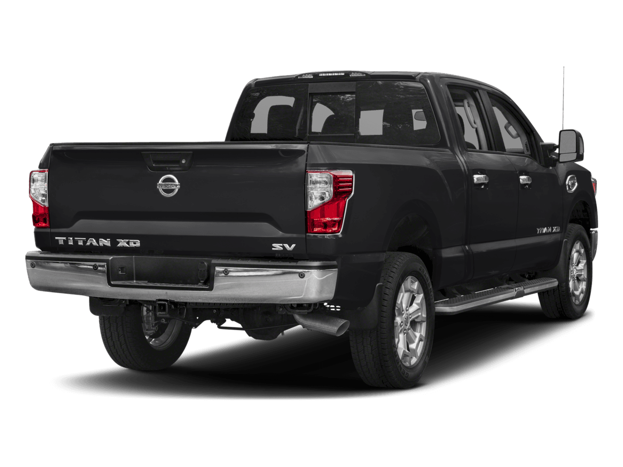 2018 Nissan Titan XD SV - Rear 3/4, facing to the right