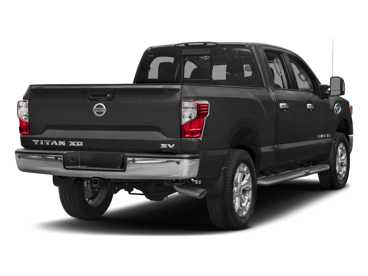 2018 Nissan Titan XD SV - Rear 3/4, facing to the right