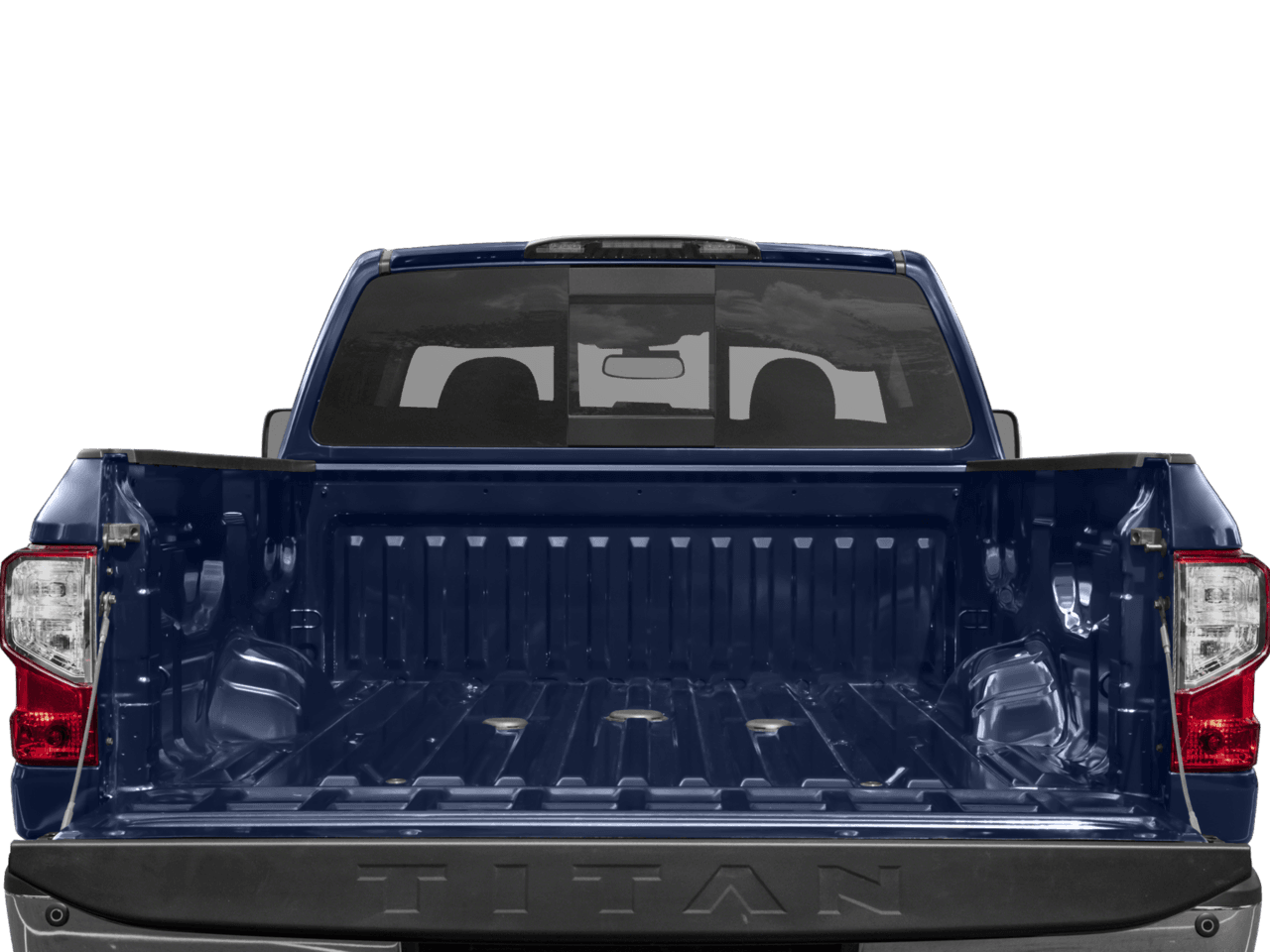 2018 Nissan Titan XD SV - Interior Trunk with Hatch Open Feature