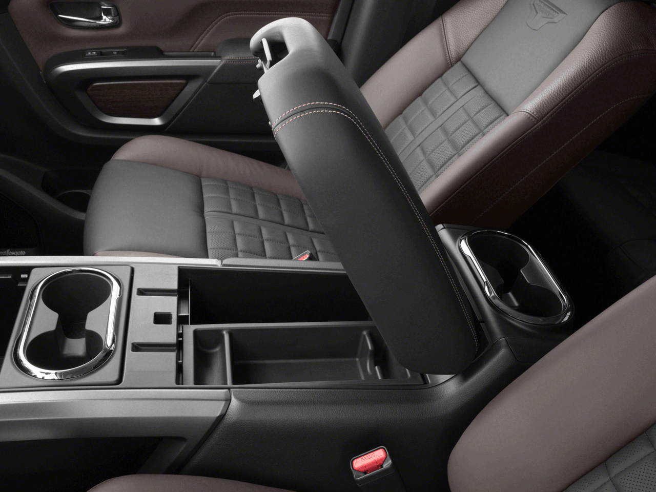 2018 Nissan Titan XD Platinum Reserve - Interior Center Storage Console