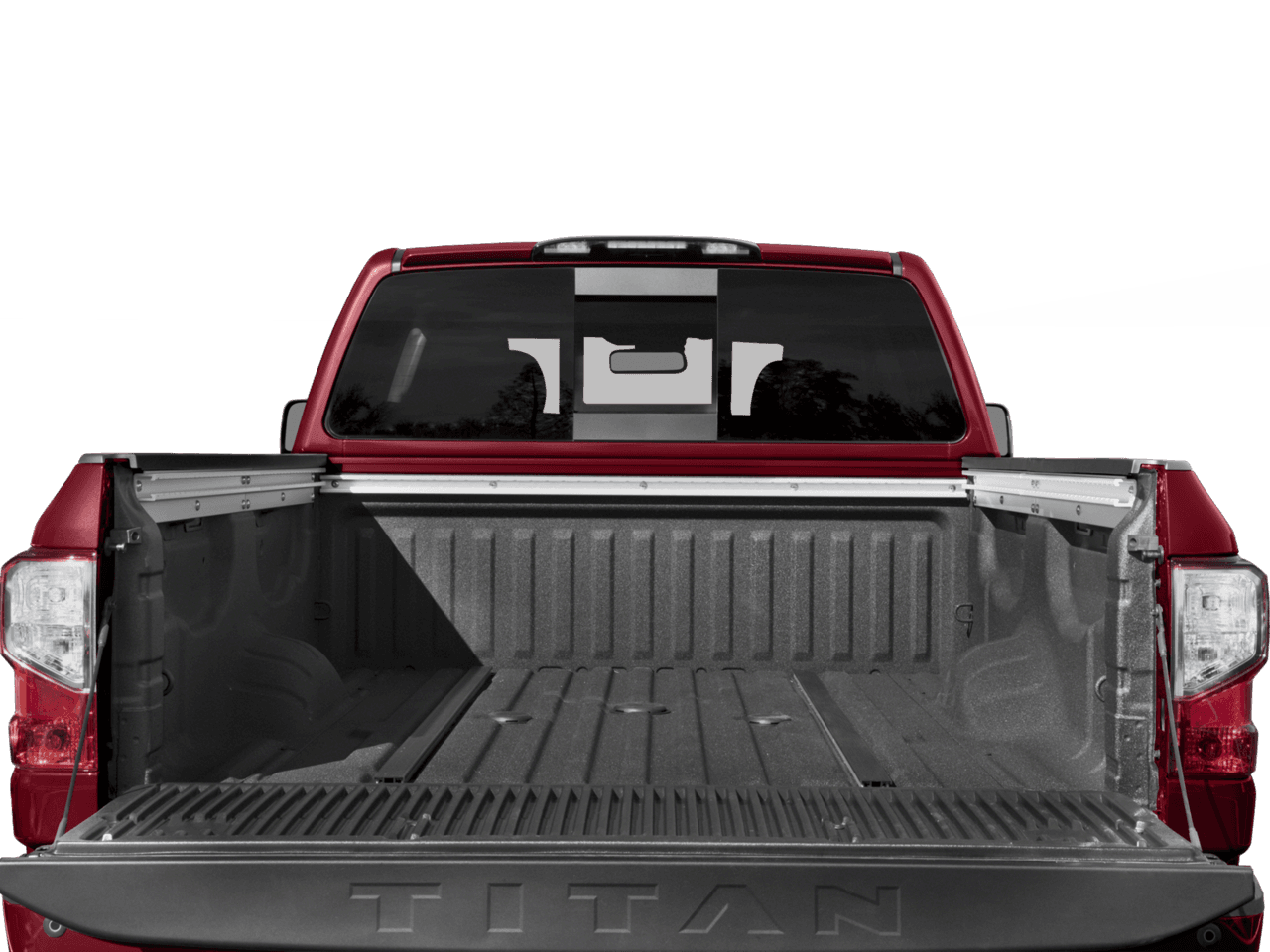 2018 Nissan Titan XD Platinum Reserve - Interior Trunk with Hatch Open Feature