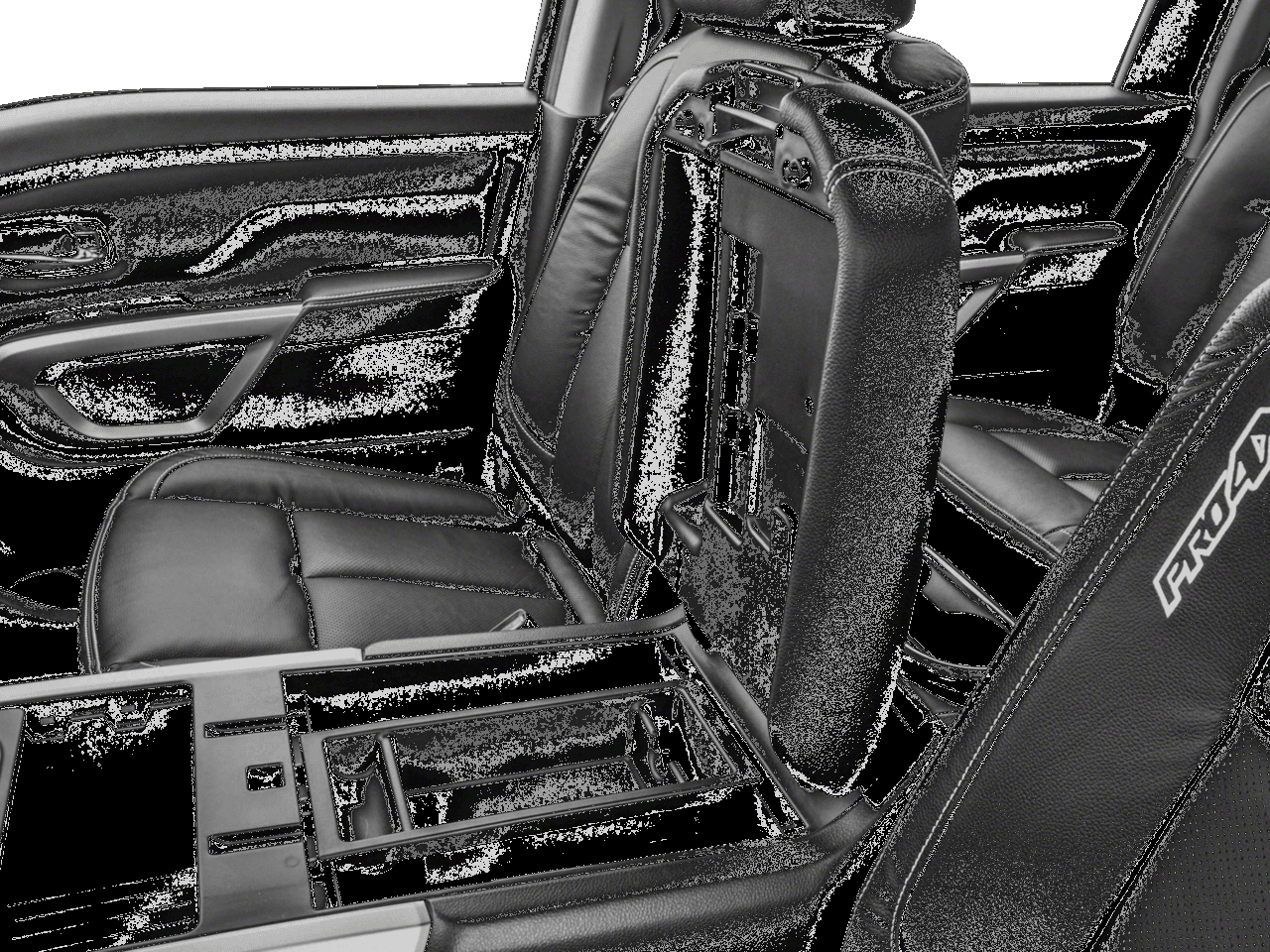 2018 Nissan Titan XD PRO-4X - Interior Center Storage Console