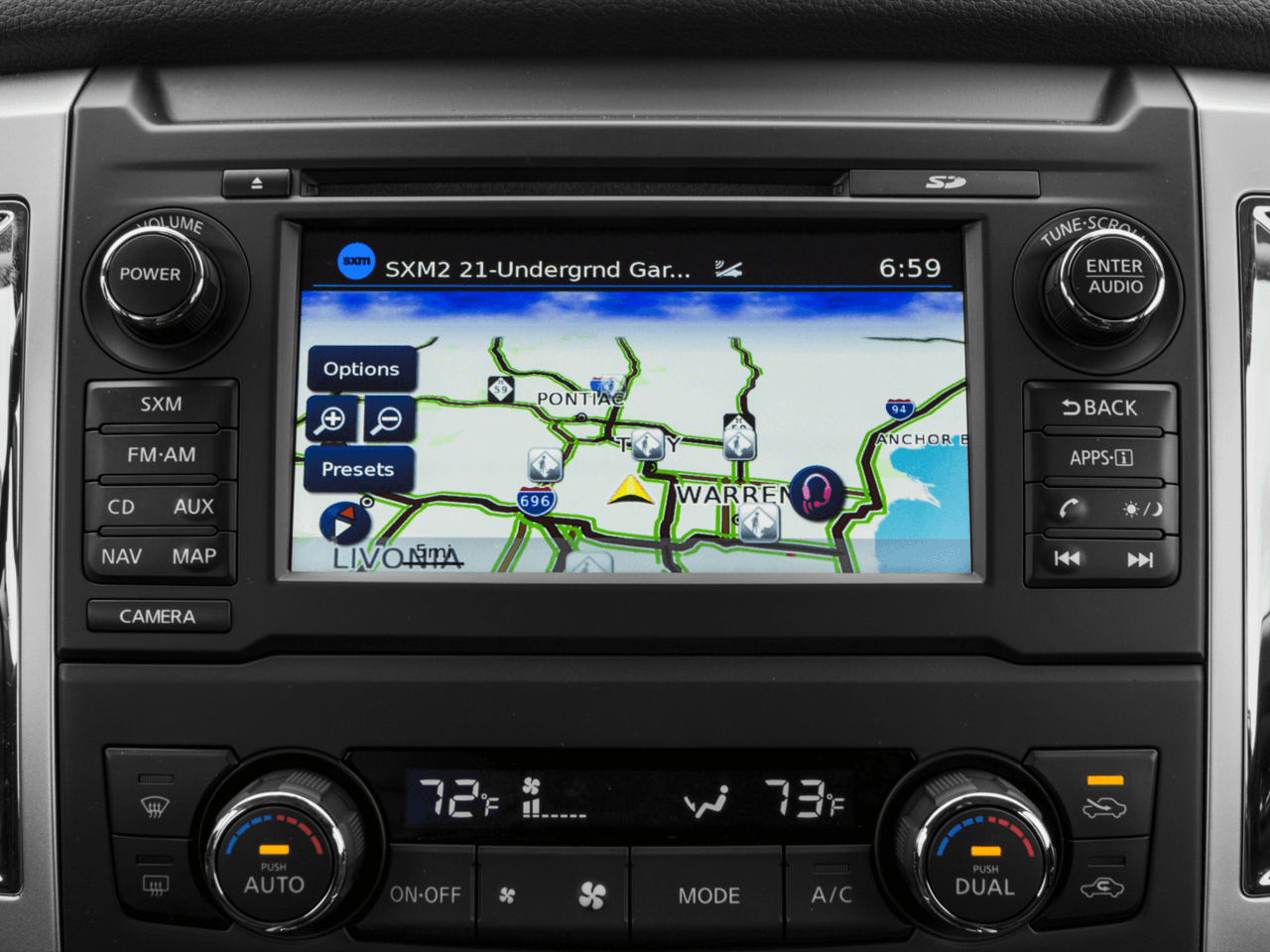 2018 Nissan Titan XD PRO-4X - Interior Navigation System