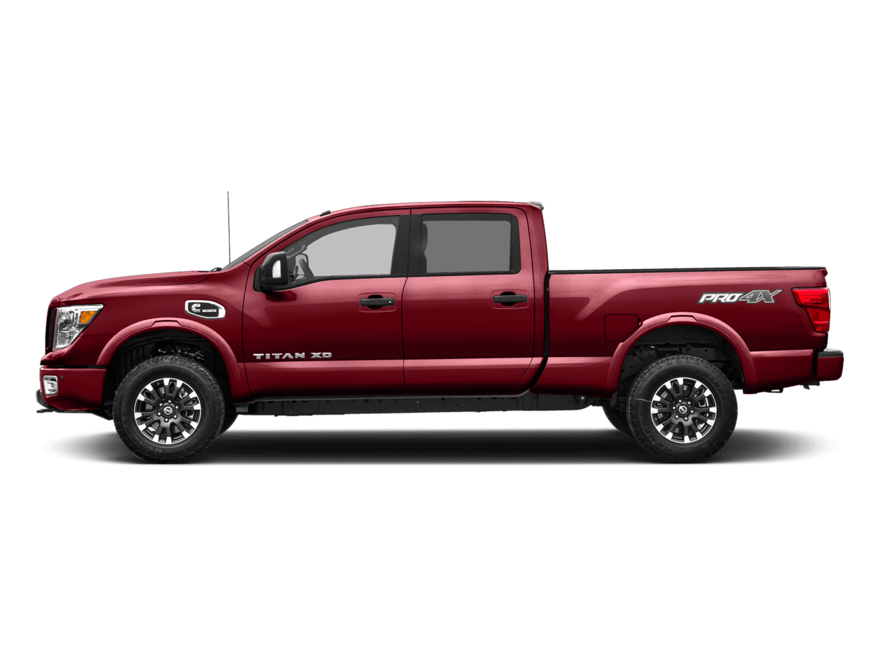 2018 Nissan Titan XD PRO-4X - Profile, facing to the left