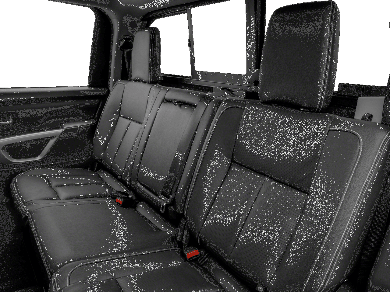 2018 Nissan Titan XD PRO-4X - Interior Rear seats