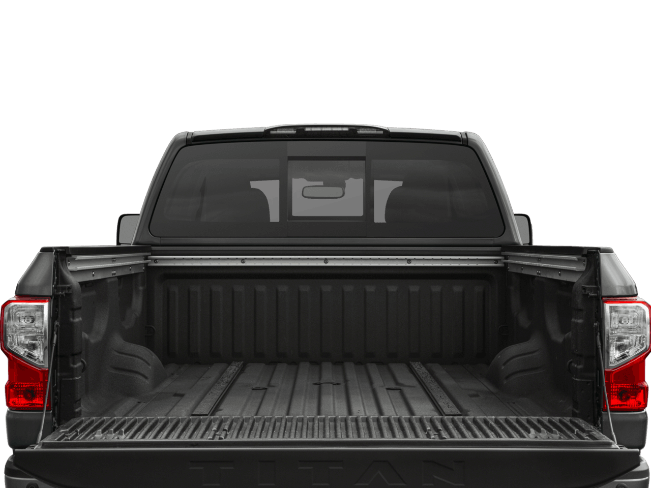 2018 Nissan Titan XD PRO-4X - Interior Trunk with Hatch Open Feature