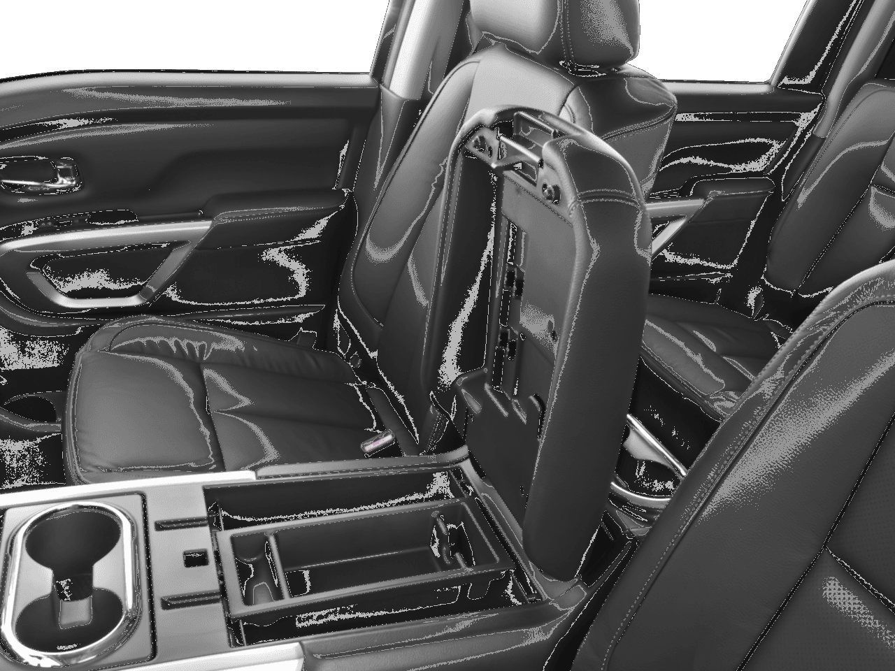2018 Nissan Titan XD SL - Interior Center Storage Console