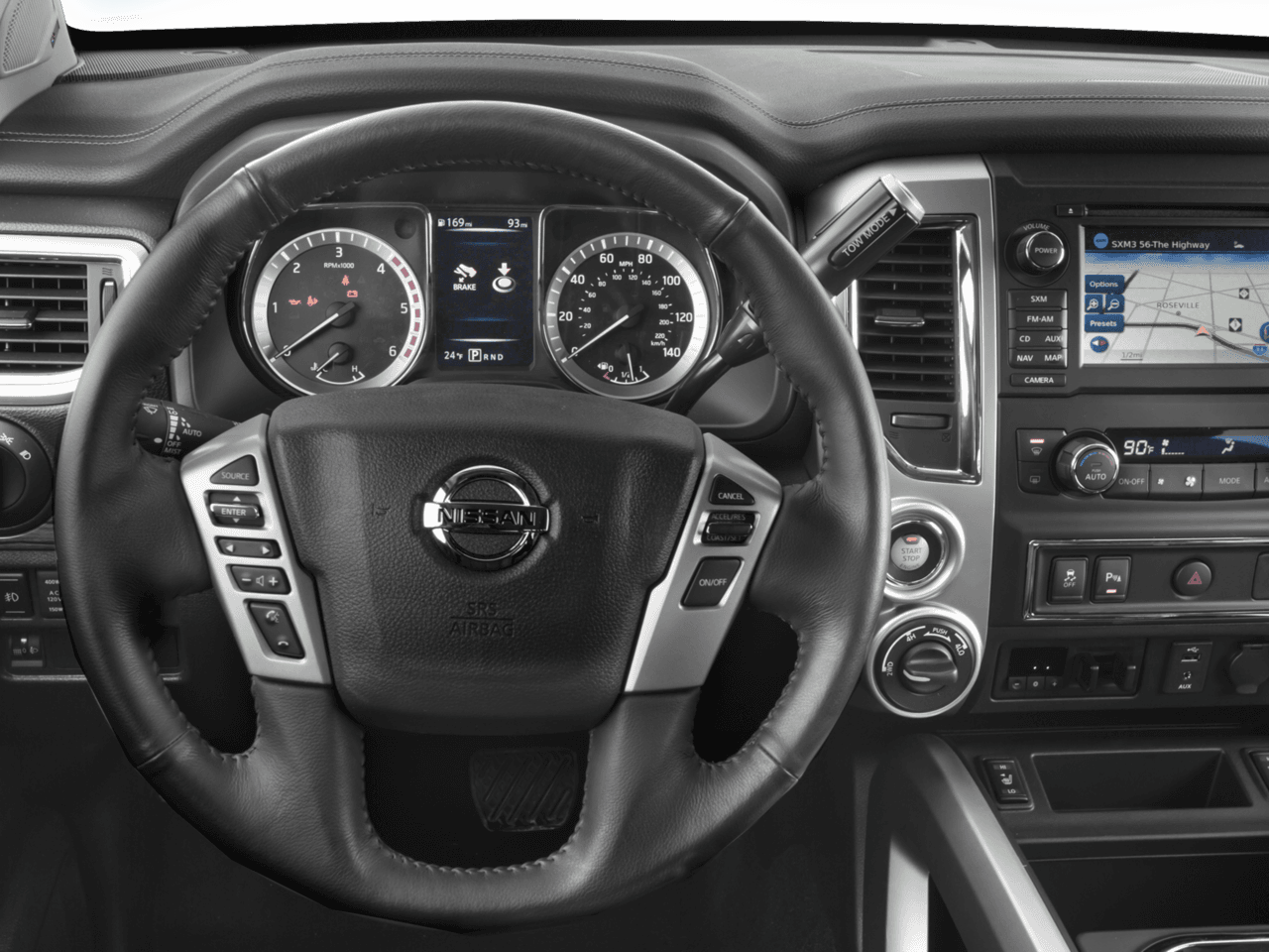 2018 Nissan Titan XD SL - Interior Drivers Dash
