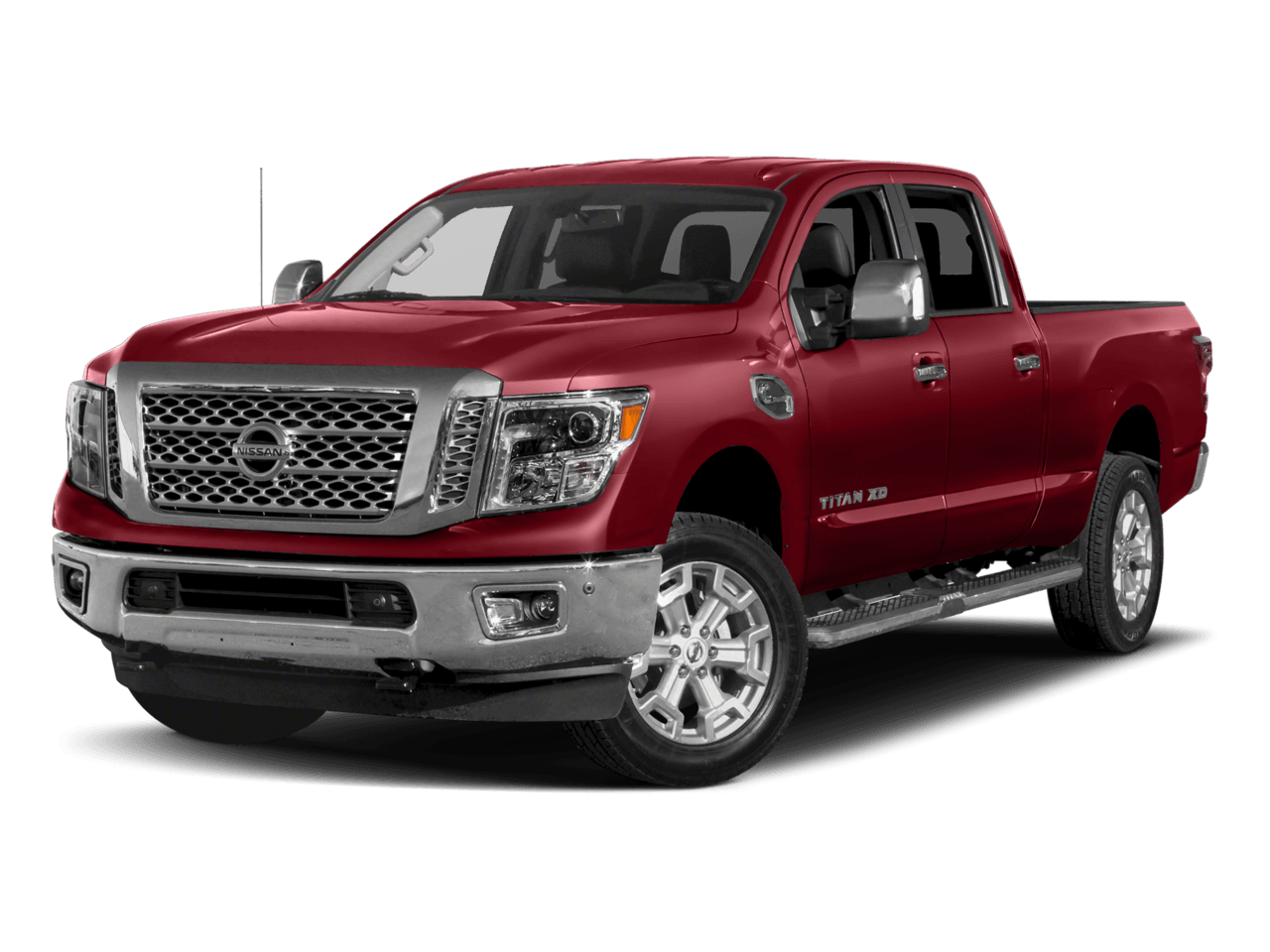 2018 Nissan Titan XD SL - Front 3/4, facing to the left