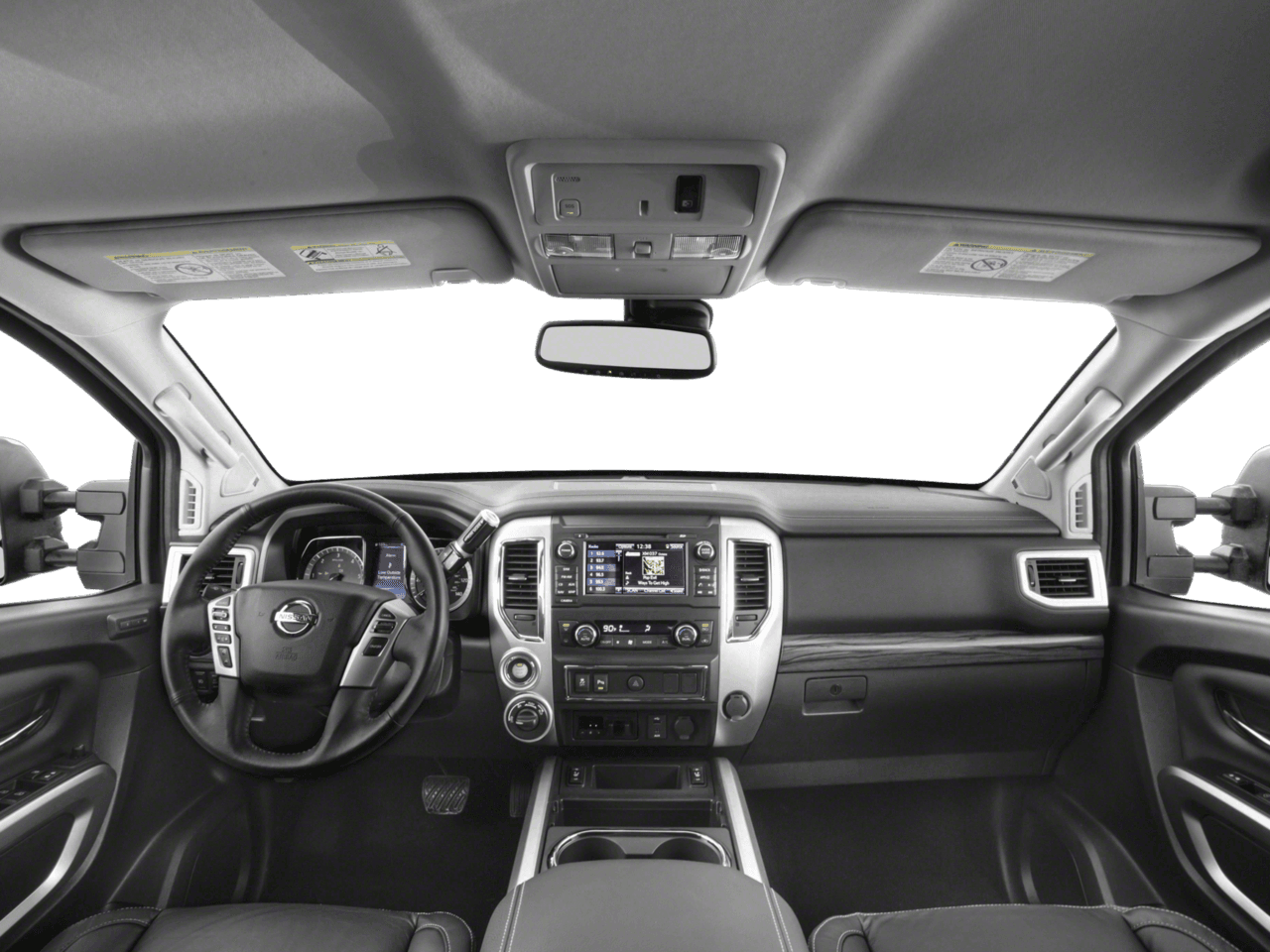 2018 Nissan Titan XD SL - Interior Full Dash Basic