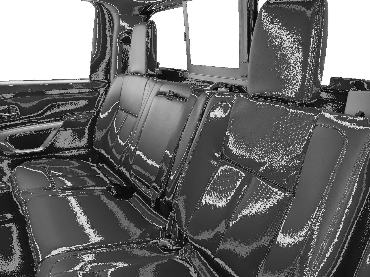 2018 Nissan Titan XD SL - Interior Rear seats