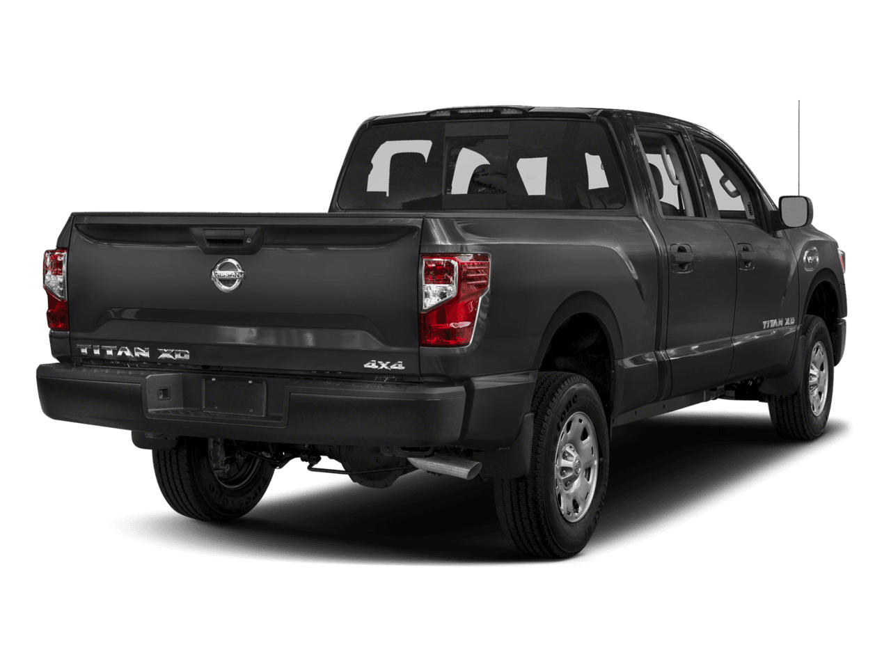 2018 Nissan Titan XD S - Rear 3/4, facing to the right