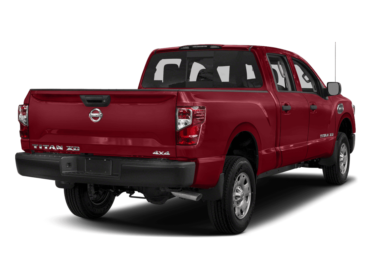 2018 Nissan Titan XD S - Rear 3/4, facing to the right