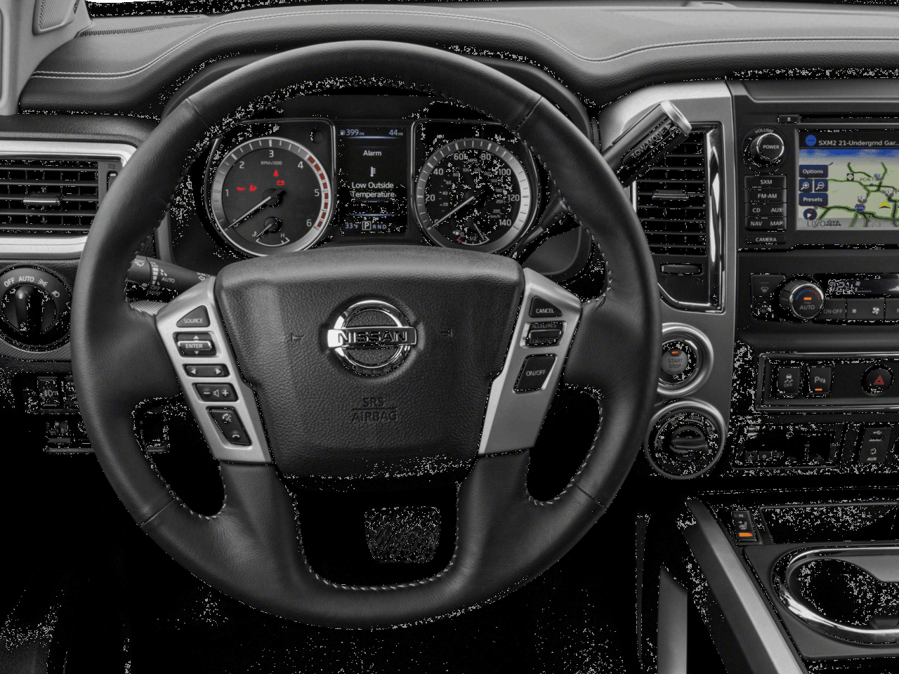 2018 Nissan Titan XD PRO-4X - Interior Drivers Dash