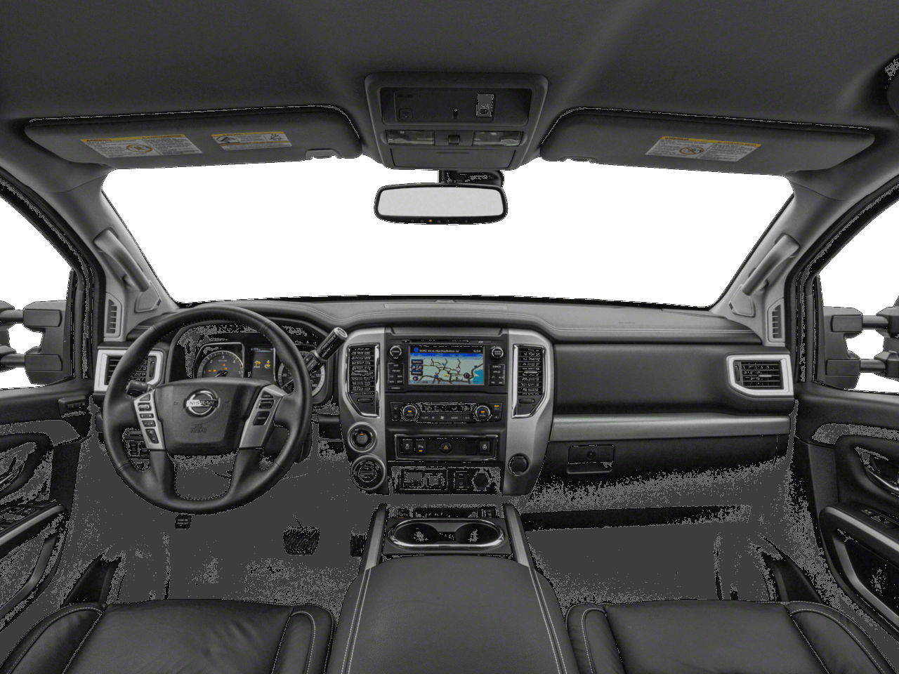 2018 Nissan Titan XD PRO-4X - Interior Full Dash Basic