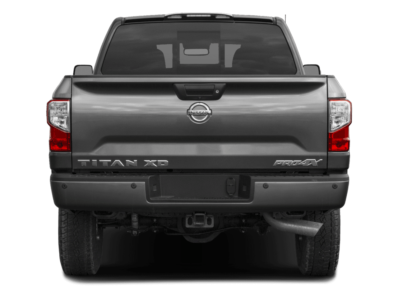2018 Nissan Titan XD PRO-4X - Rear (full)