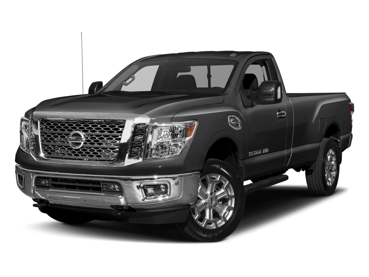 2018 Nissan Titan XD S - Front 3/4, facing to the left