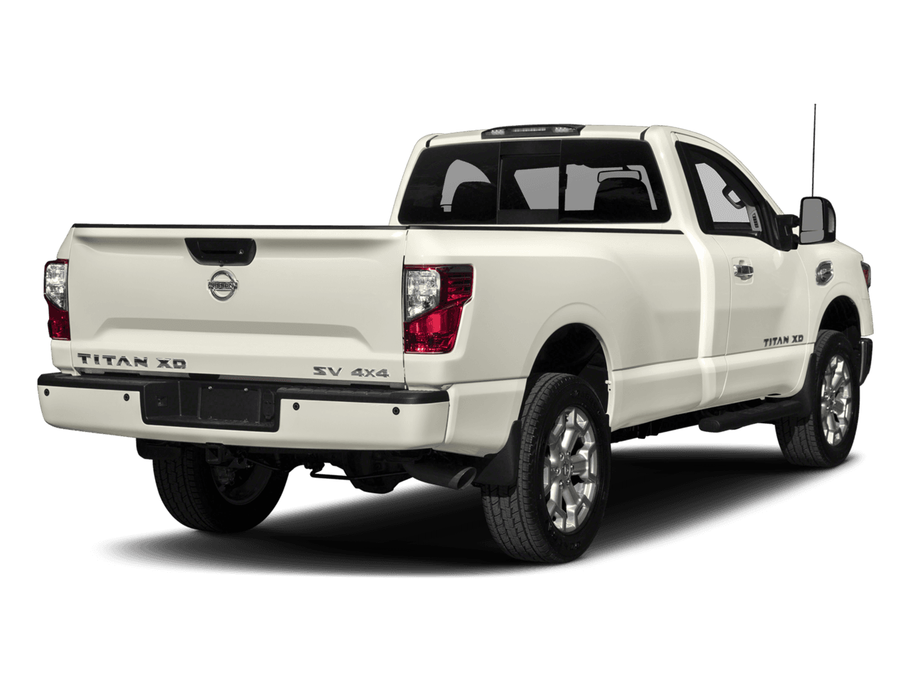 2018 Nissan Titan XD S - Rear 3/4, facing to the right