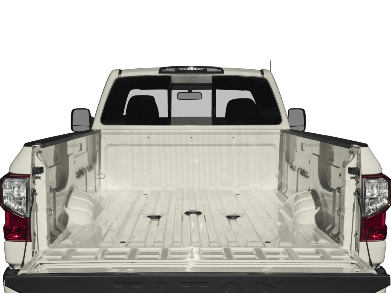 2018 Nissan Titan XD SV - Interior Trunk with Hatch Open Feature