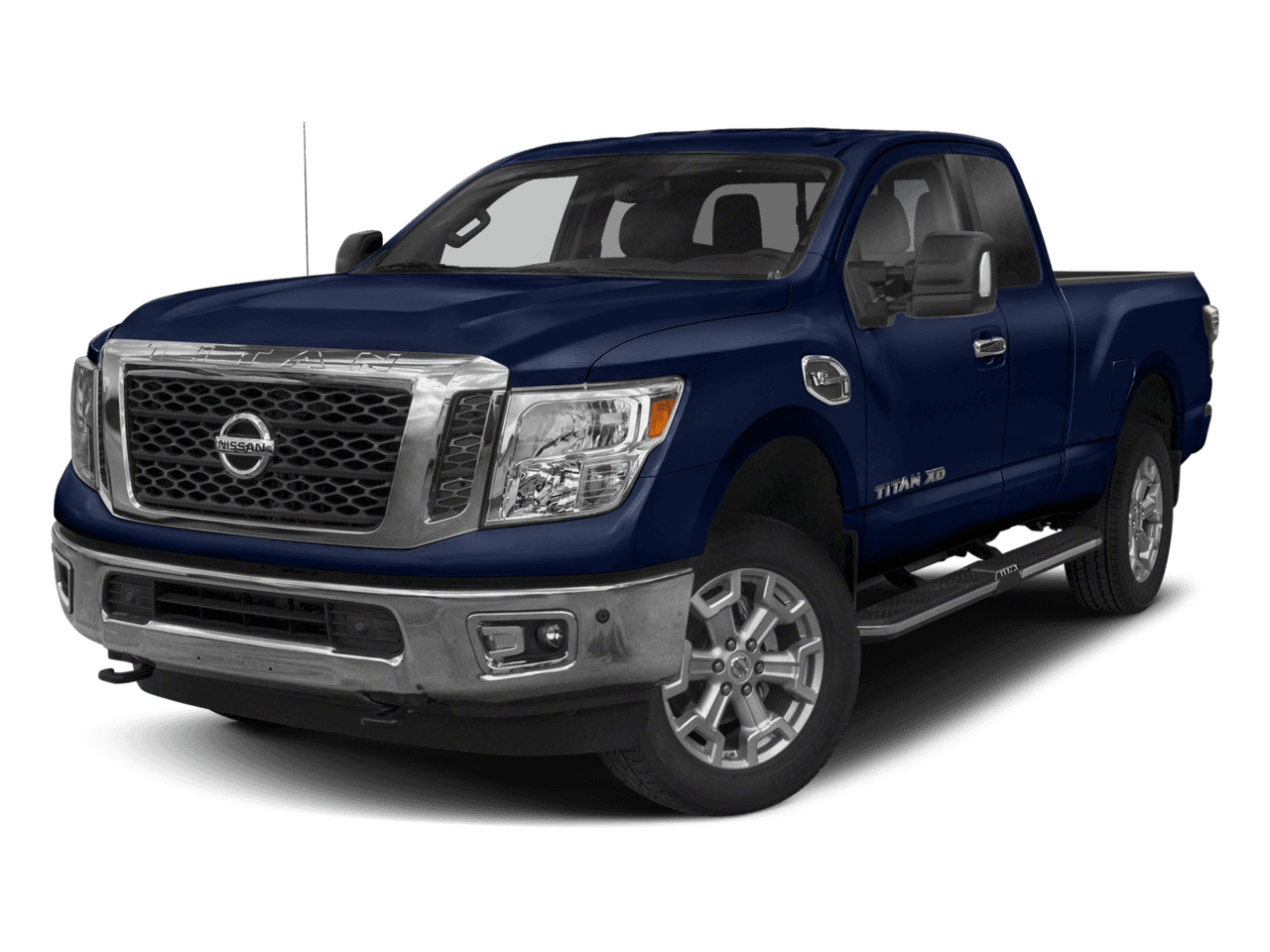 2018 Nissan Titan XD PRO-4X - Front 3/4, facing to the left