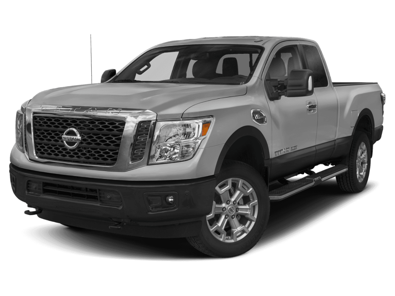 2018 Nissan Titan XD PRO-4X - Front 3/4, facing to the left