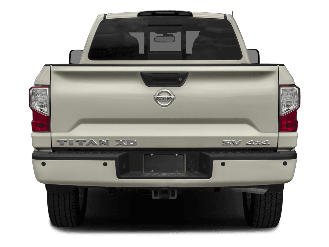 2018 Nissan Titan XD PRO-4X - Rear (full)