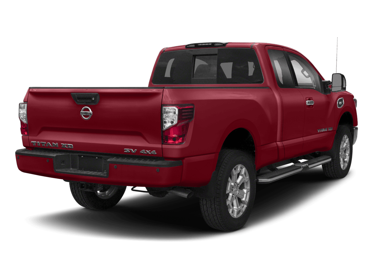 2018 Nissan Titan XD S - Rear 3/4, facing to the right