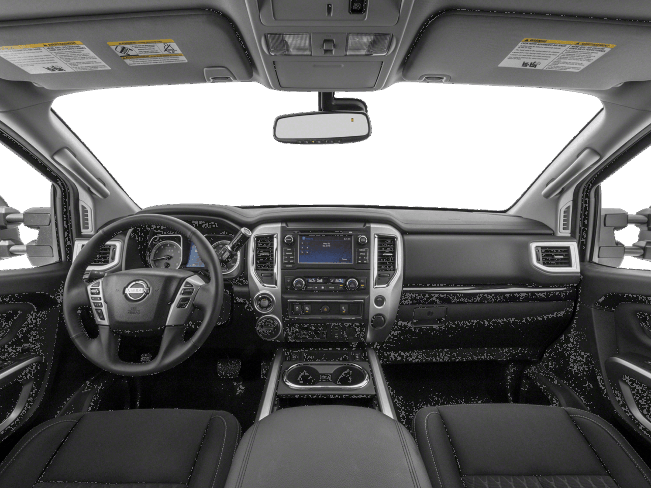 2018 Nissan Titan XD SV - Interior Full Dash Basic