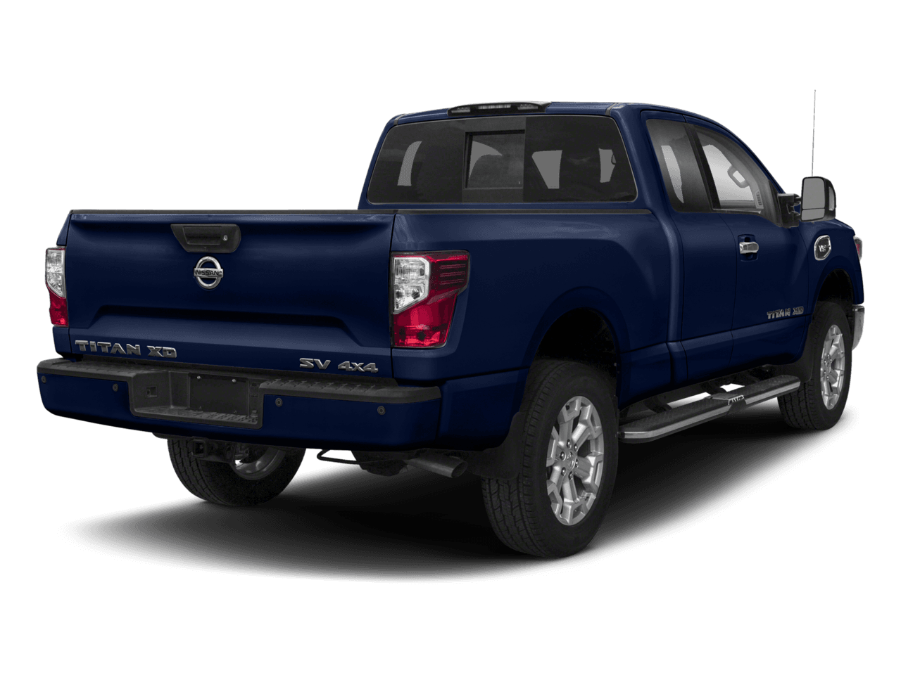 2018 Nissan Titan XD SV - Rear 3/4, facing to the right
