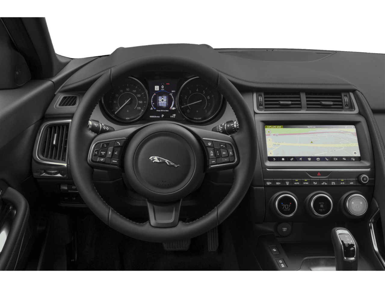 2018 Jaguar E-PACE  - Interior Drivers Dash