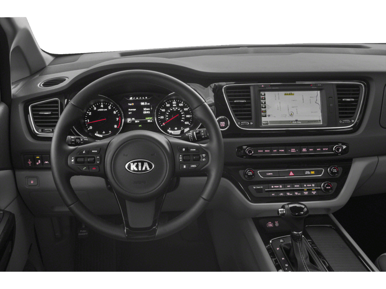 2018 Kia Sedona SX - Interior Drivers Dash