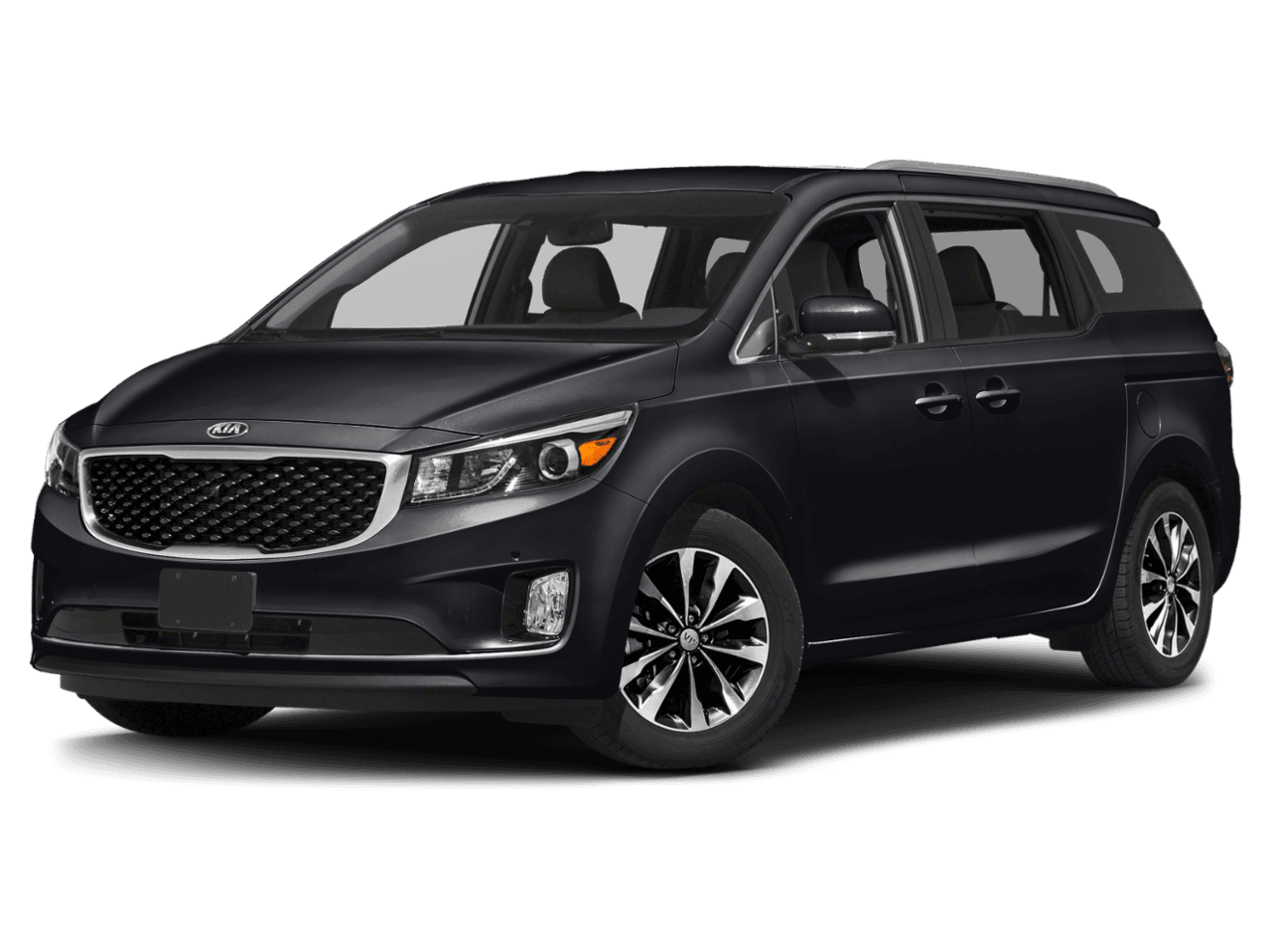 2018 Kia Sedona SX - Front 3/4, facing to the left