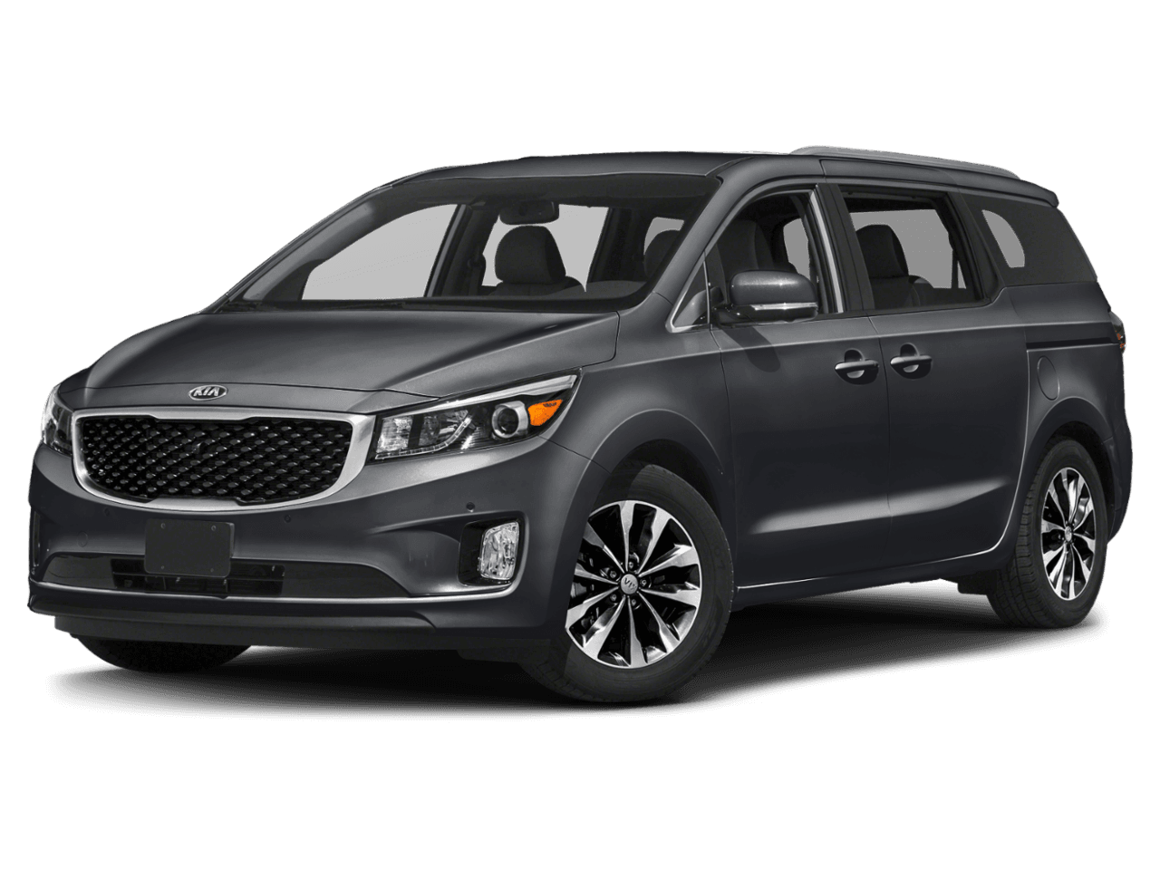 2018 Kia Sedona SX - Front 3/4, facing to the left