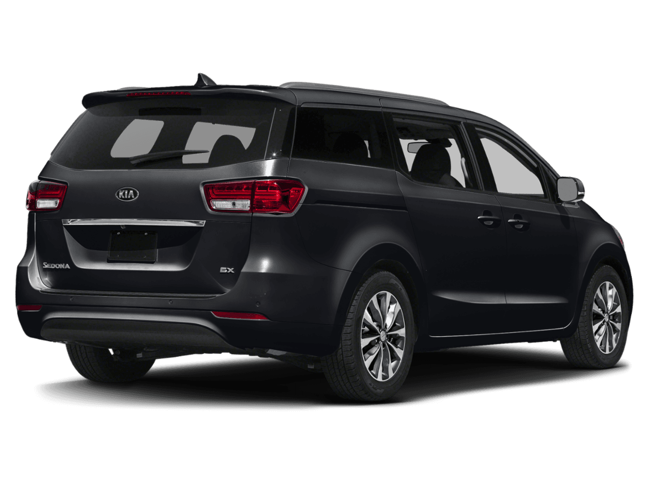 2018 Kia Sedona SX - Rear 3/4, facing to the right