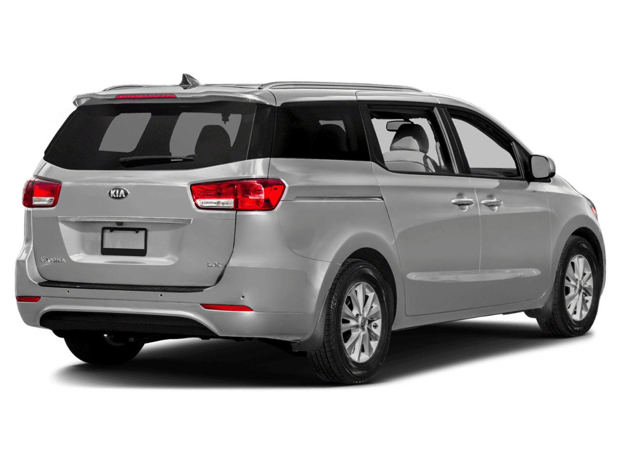 2018 Kia Sedona SX - Rear 3/4, facing to the right