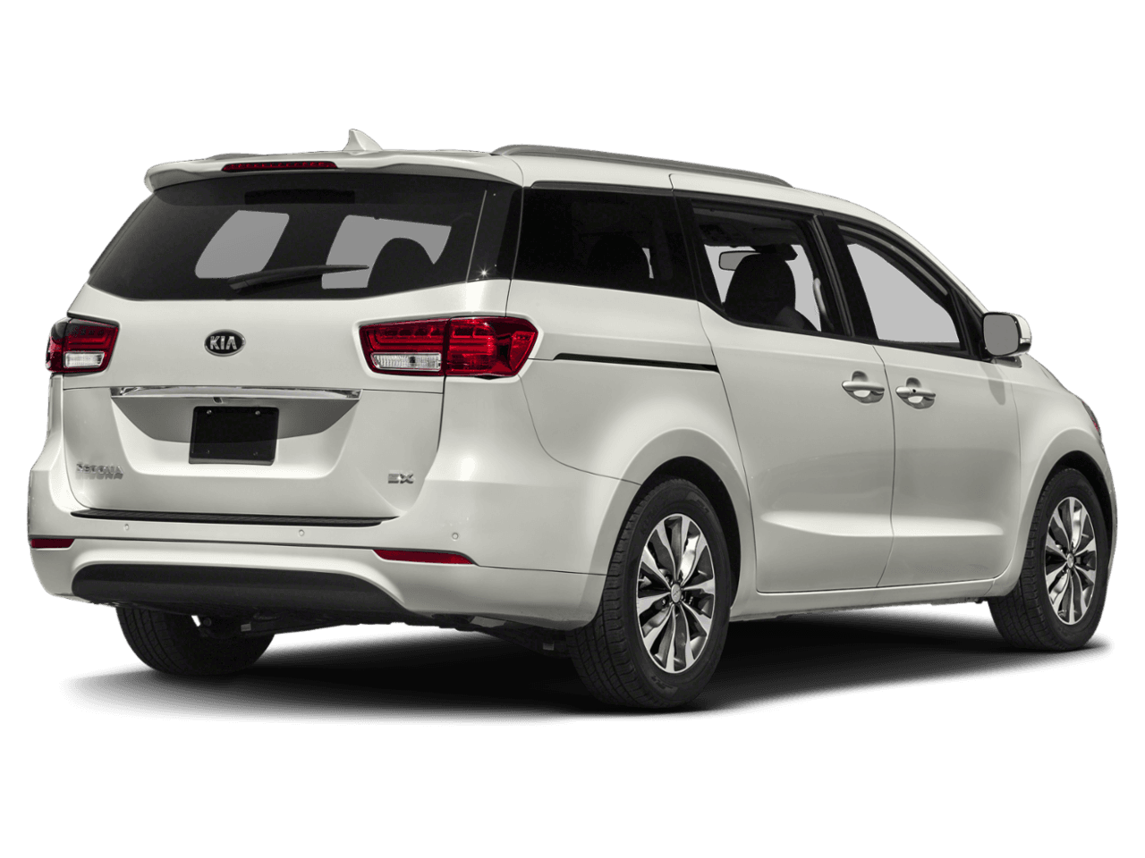 2018 Kia Sedona SX - Rear 3/4, facing to the right
